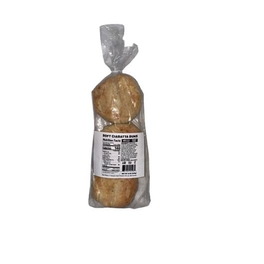 Ozery Soft Ciabatta Bun, 12.28 Ounce -- 6 per case