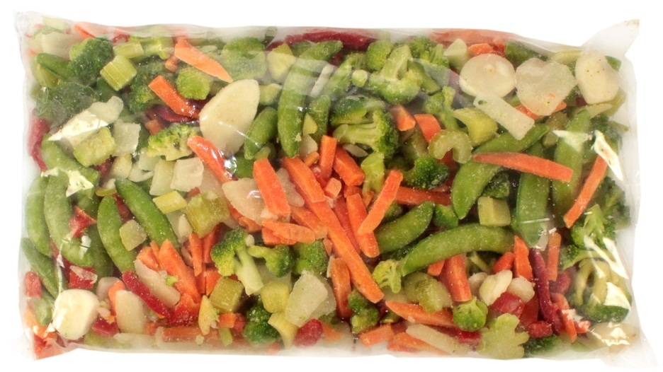 Commodity Vegetables Individual Quick Frozen Stir Fry Vegetable Mix, 2 Pound -- 12 per case.