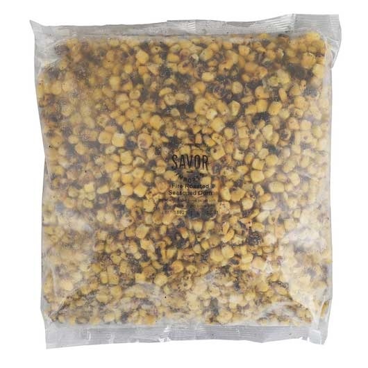 Savor Imports Ready To Eat Seasoned Fire Roasted Corn, 2 Pound -- 10 per case