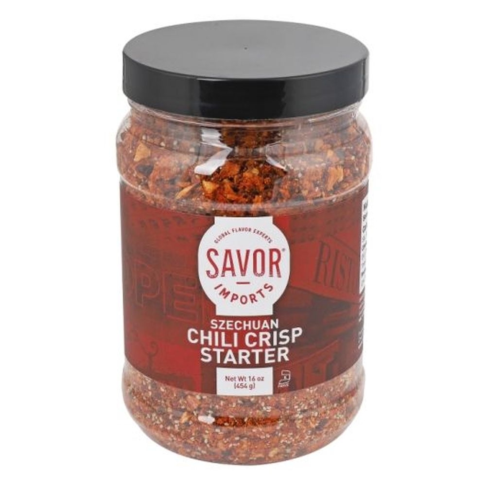 Savor Imports Szechuan Chili Crisp Starter, 15 Ounce - 6 per case