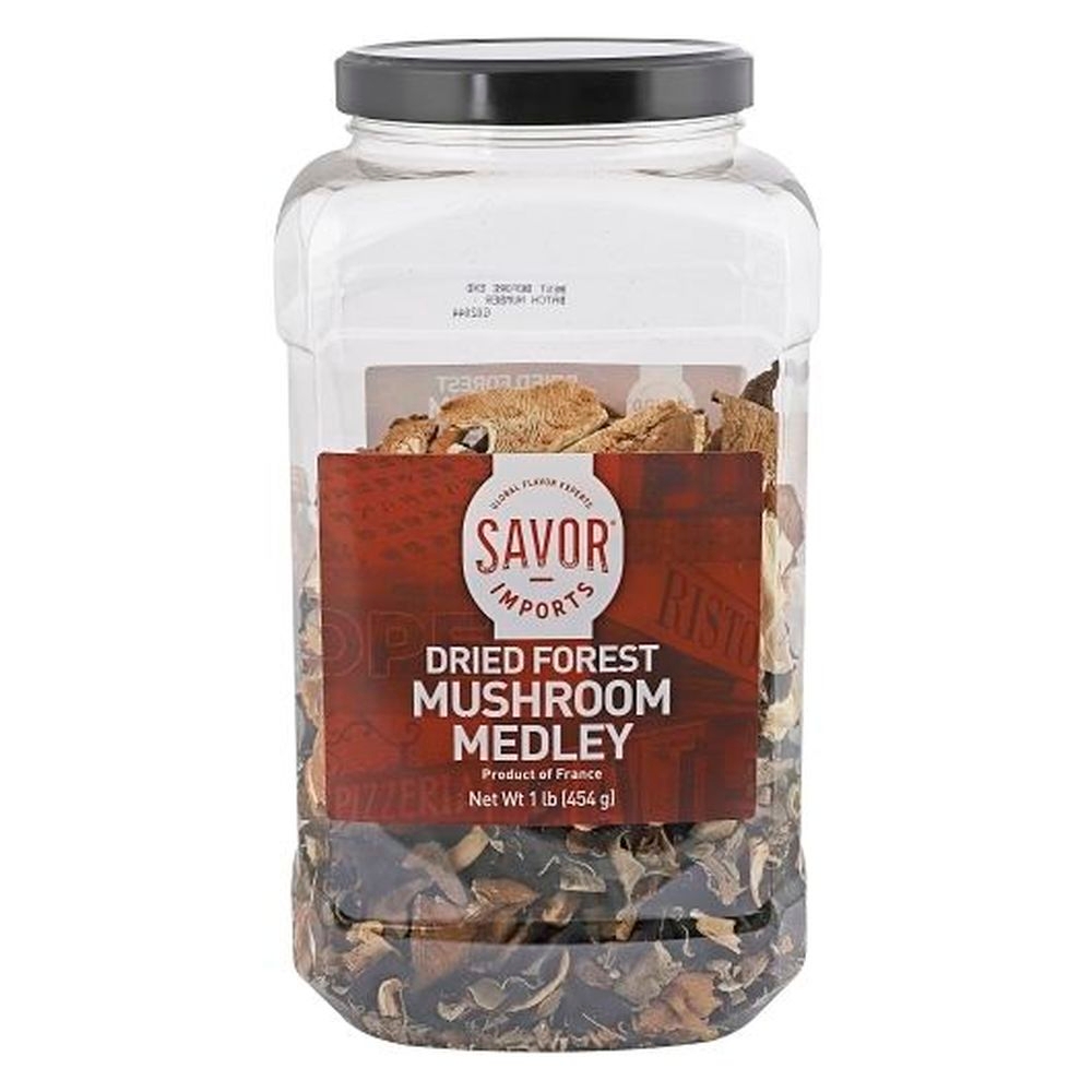 Savor Imports Dried Forest Mushroom Medley, 1 Pound - 6 per case