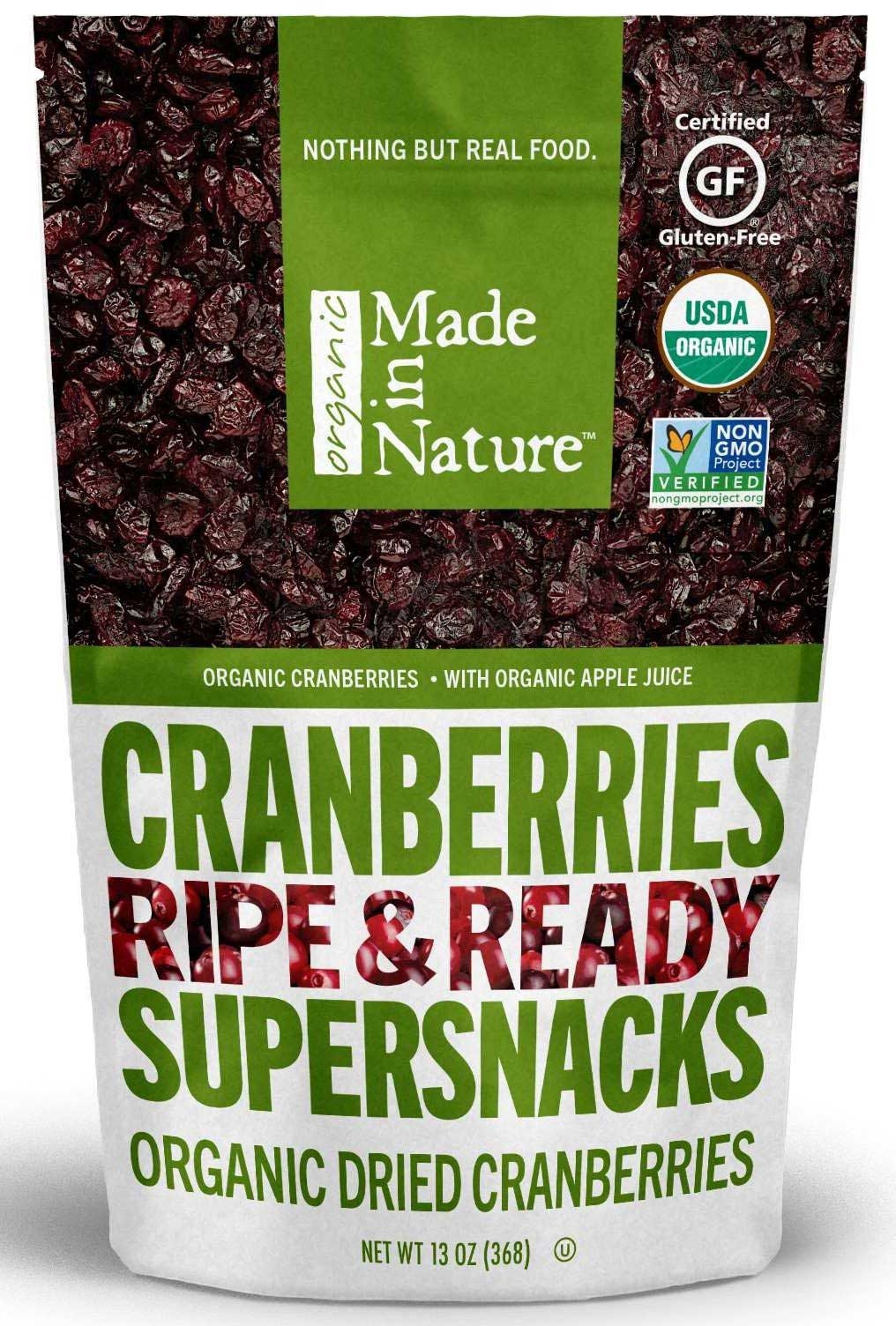 Made In Nature Dried Cranberries -- 6 per case
