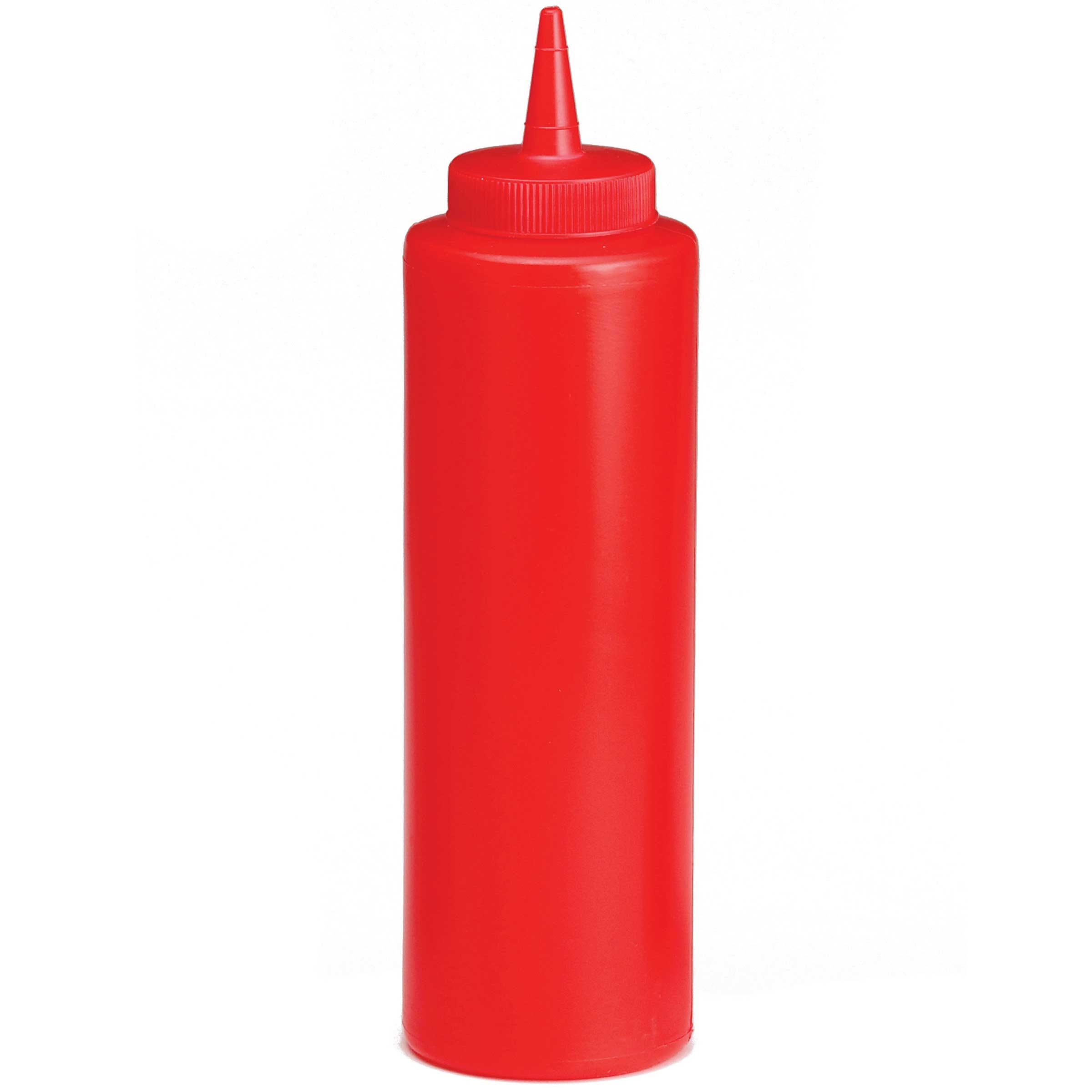 12 Ounce Red Squeeze Dispenser -- 12 per case