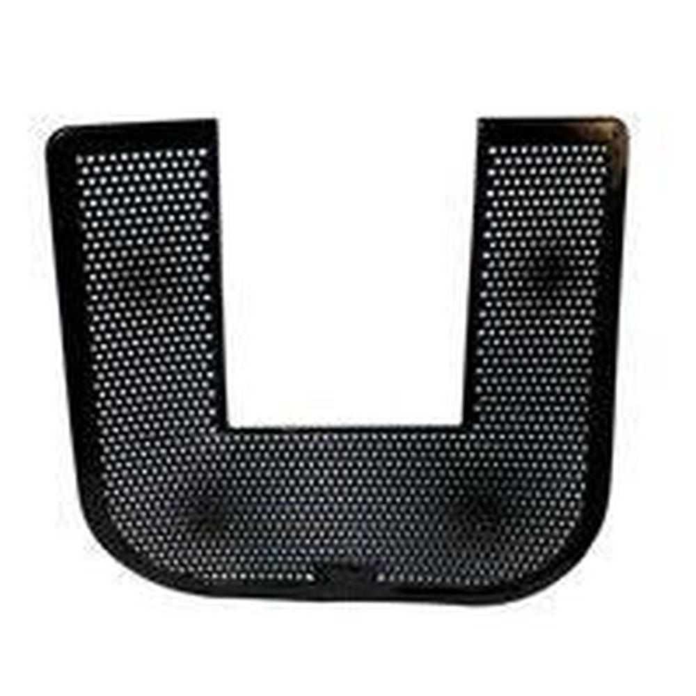 Impact Deodorized Black Toilet Floor Commode Mat -- 6 per case