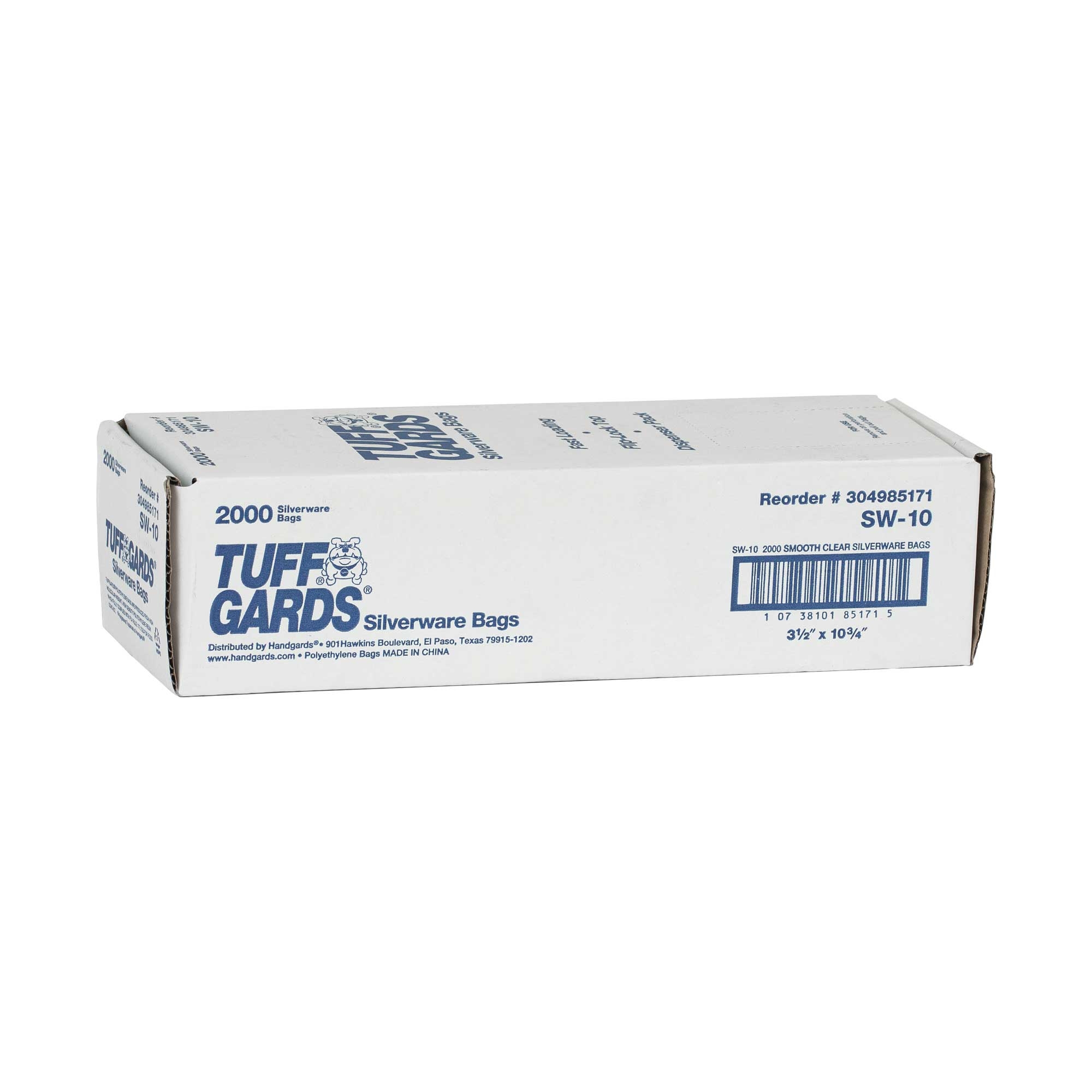 Bag (TuffGardsÂ® Silverware Bags) flat --- 2000 Each