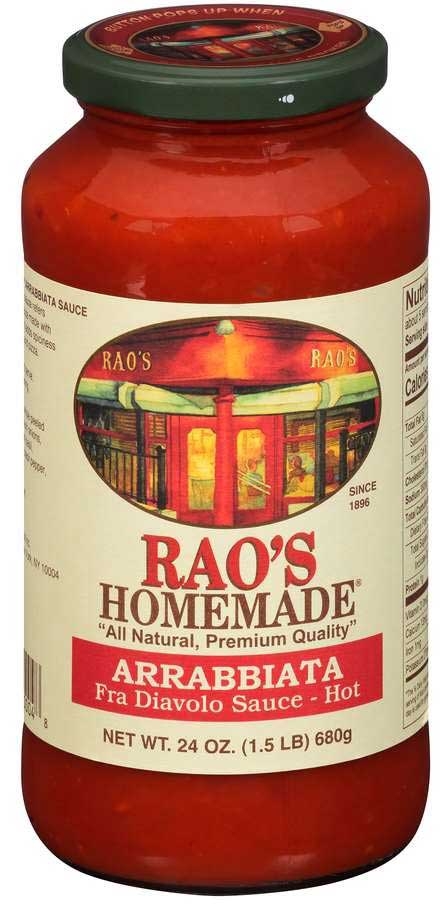 Raos Homemade Arrabbiata Sauce, 24 Ounce -- 12 per case