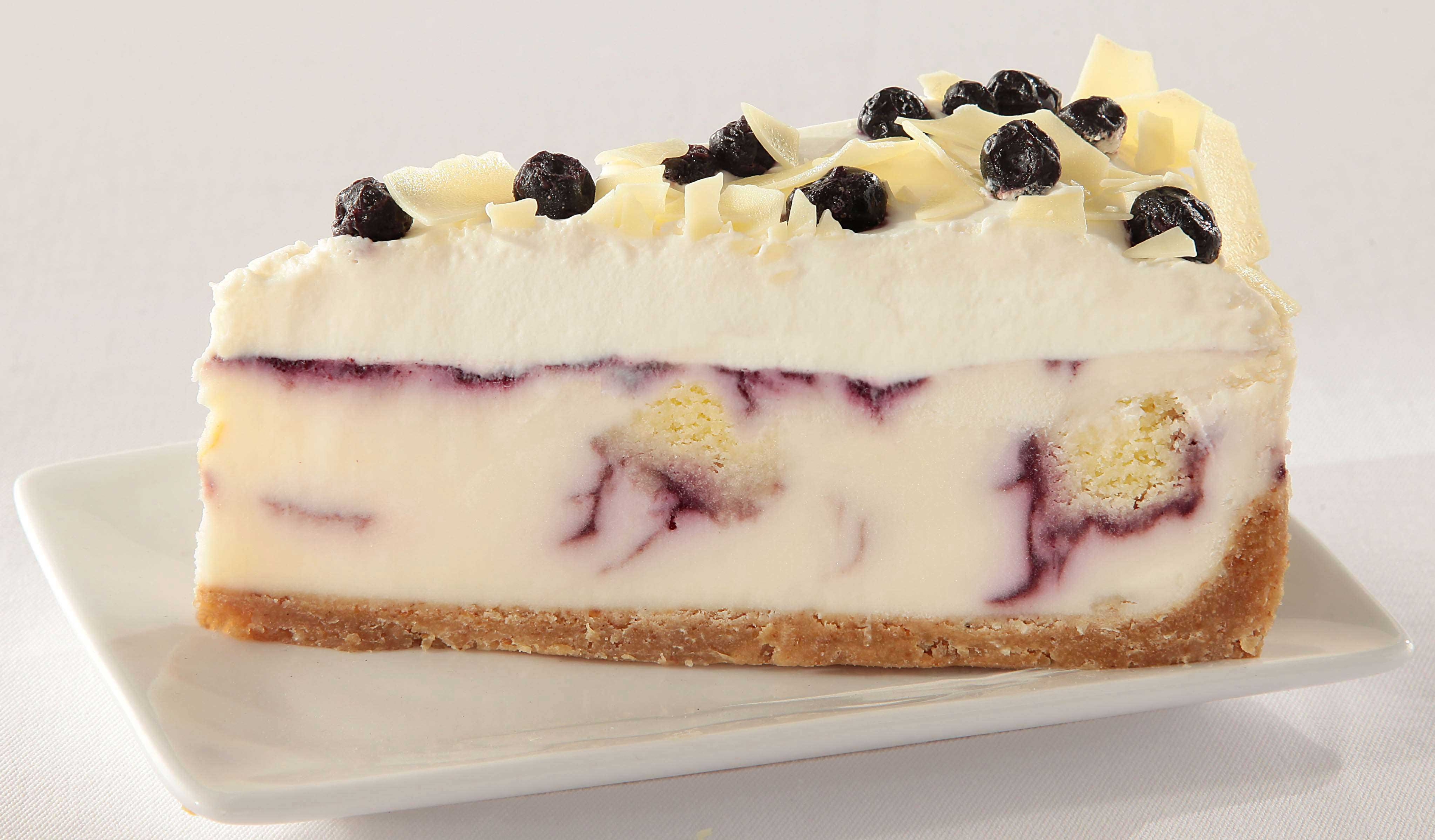 Sweet Street Blueberry Cobbler White Chocolate Cheesecake, 5.18 Pound -- 2 per case