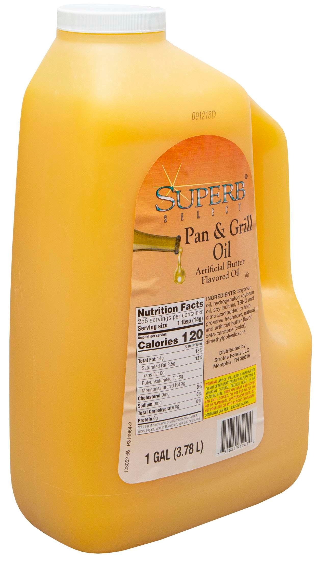 Commodity Shortening and Oils Pan and Grill Oil, 1 Gallon -- 4 per case