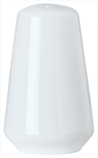 Syracuse China Aluma White Reflections Salt Shaker -- 36 per case.