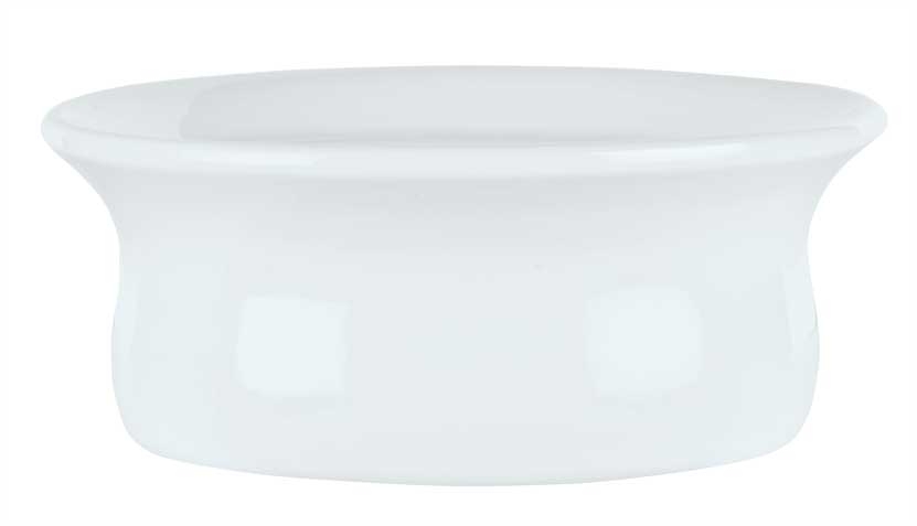 Syracuse China Casserole Cover Only, 5.25 inch -- 24 per case.
