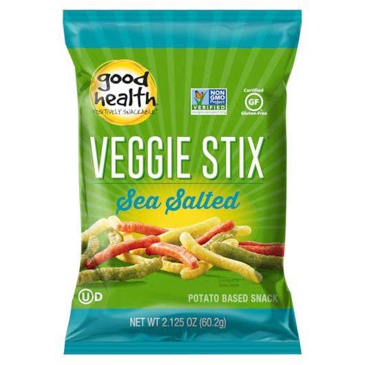 Good Health Natural Sea Salt Veggie Stick, 2.125 Ounce -- 10 per case
