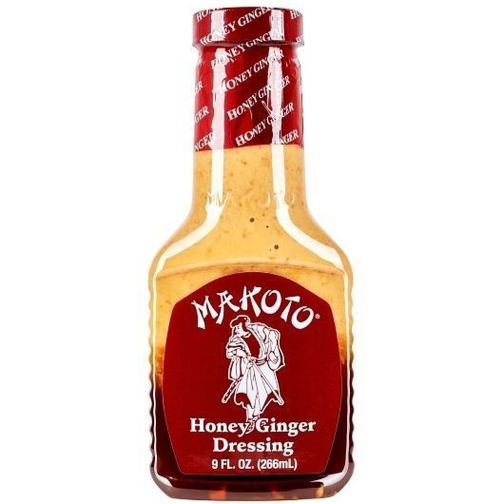 Makoto Honey Ginger Dressing, 9 Ounce Bottle -- 6 per case