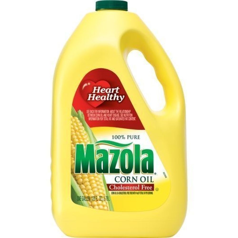 Mazola Trans Fat Free Salad and Frying Corn Oil, 1 Gallon -- 6 per case