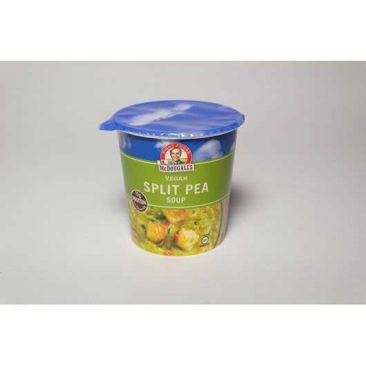 Dr. Mcdougalls Split Pea Soup, 2.5 Ounce Cup -- 6 per case