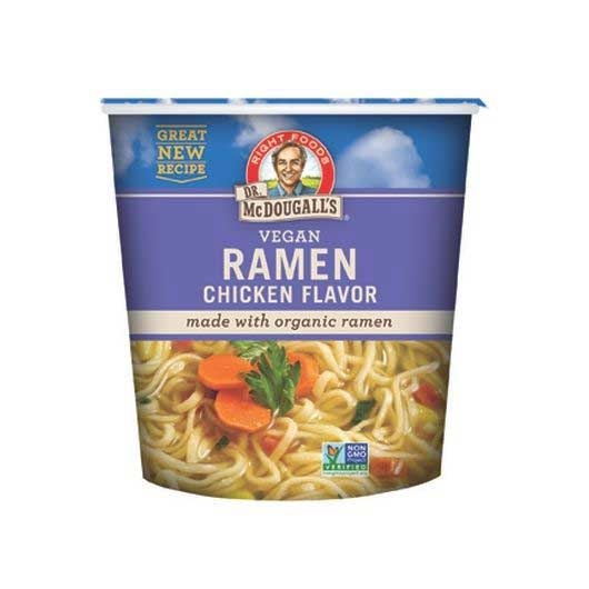 Dr. Mcdougalls Chicken Flavor Ramen Soup, 1.8 Ounce Cup -- 6 per case