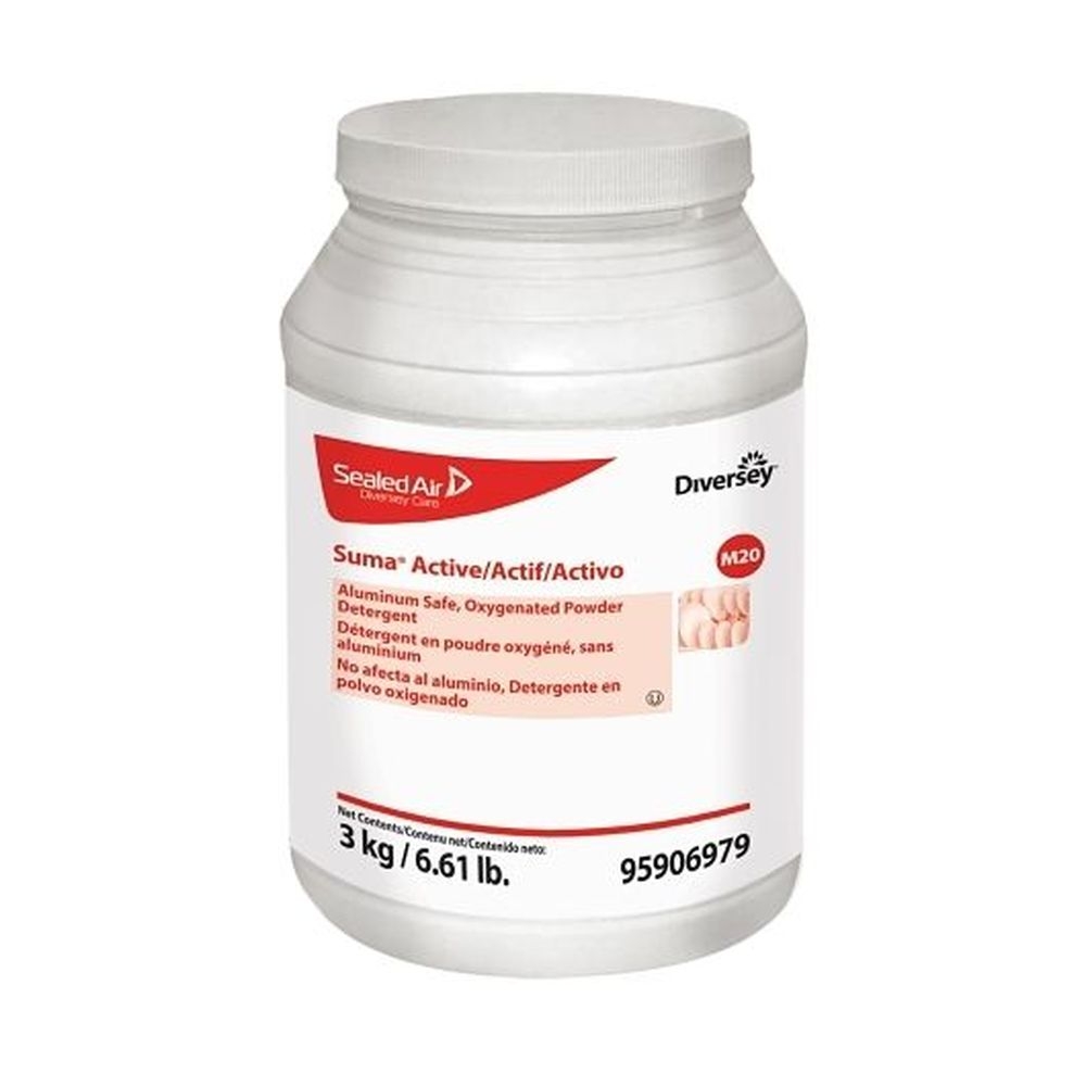 Suma Aluminum Safe Detergent Powder, 6.6 Pound - 4 per case