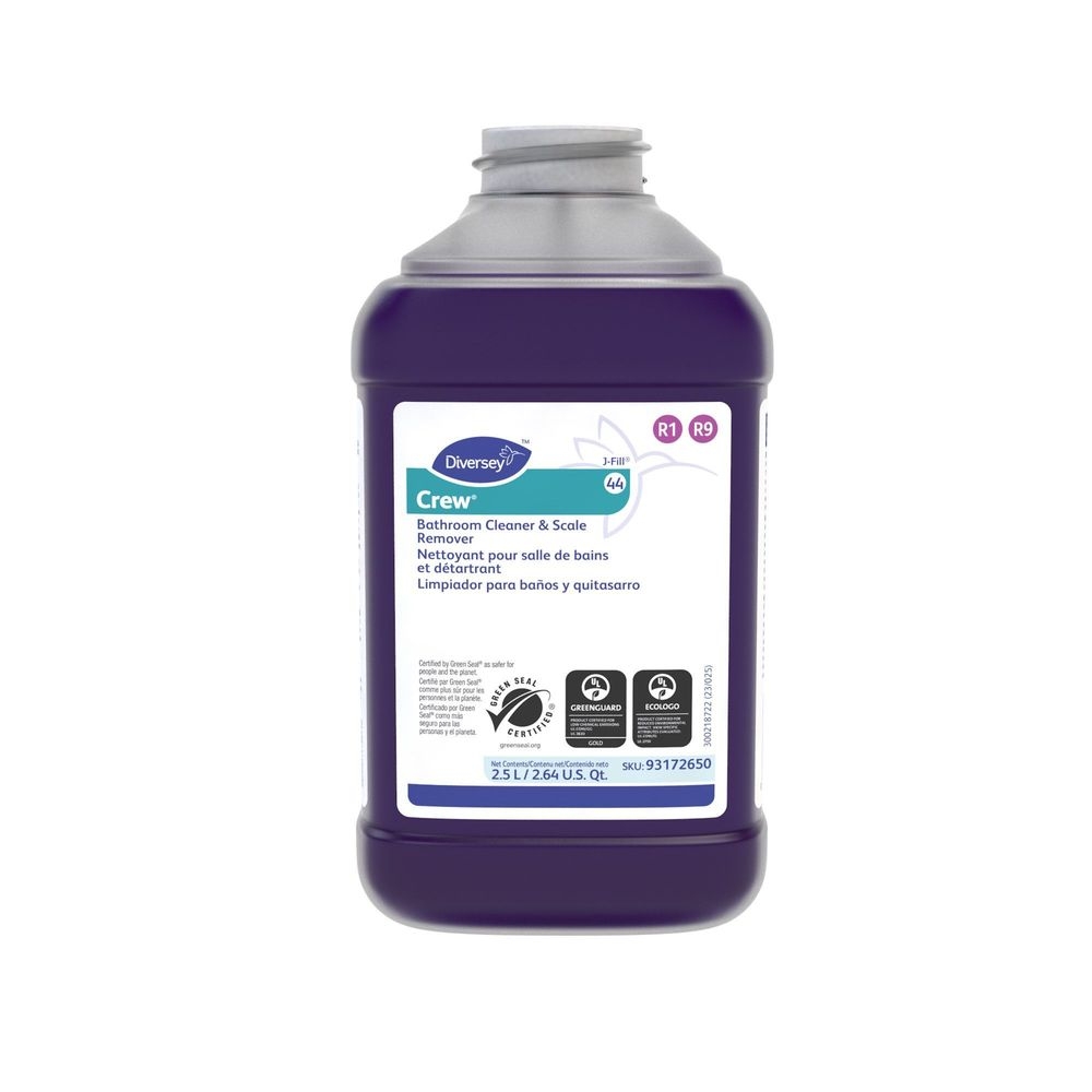 Diversey Crew Bathroom Cleaner and Scale Remover, 2.5 Liter - 2 per case