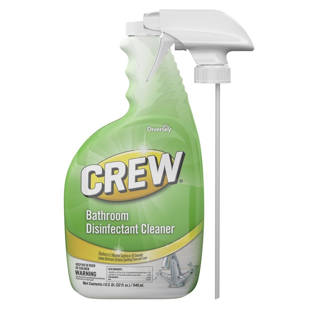Crew Bathroom Disinfectant Cleaner, 32 Fluid Ounce - 4 per case