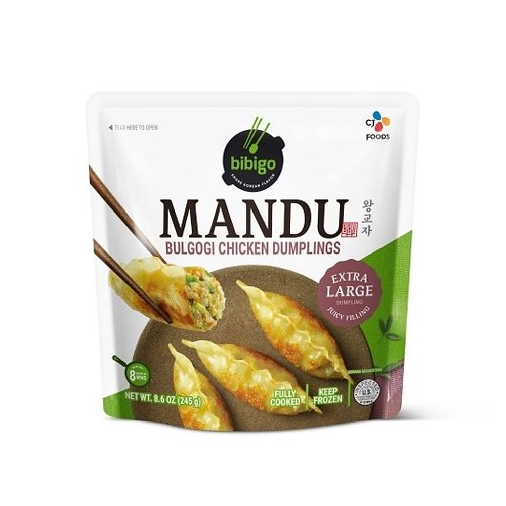 Bibigo Mandu Chicken Bulgogi Dumplings, 8.6 Ounce -- 12 per case
