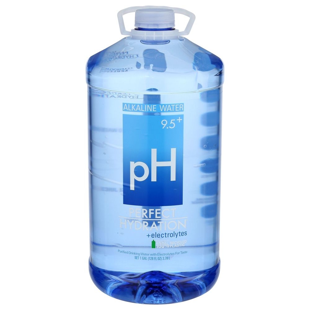 Perfect Hydration 9.5 pH Plus Electrolytes Alkaline Water, 128 Fluid Ounce -- 4 per case