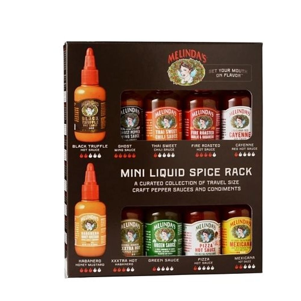 Melindas Mini Liquid Spice Rack, 20 Ounce - 6 per case