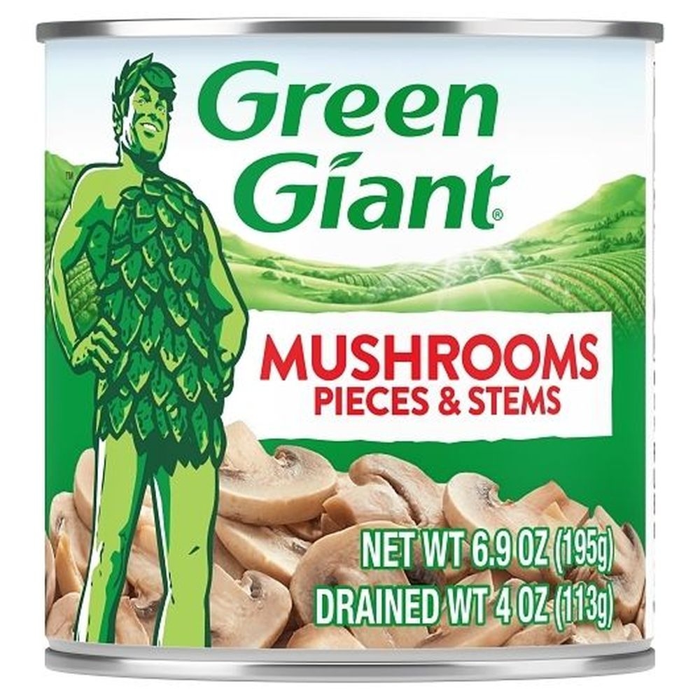 Green Giant Mushrooms Pieces and Stems, 4 Ounce -- 24 per case