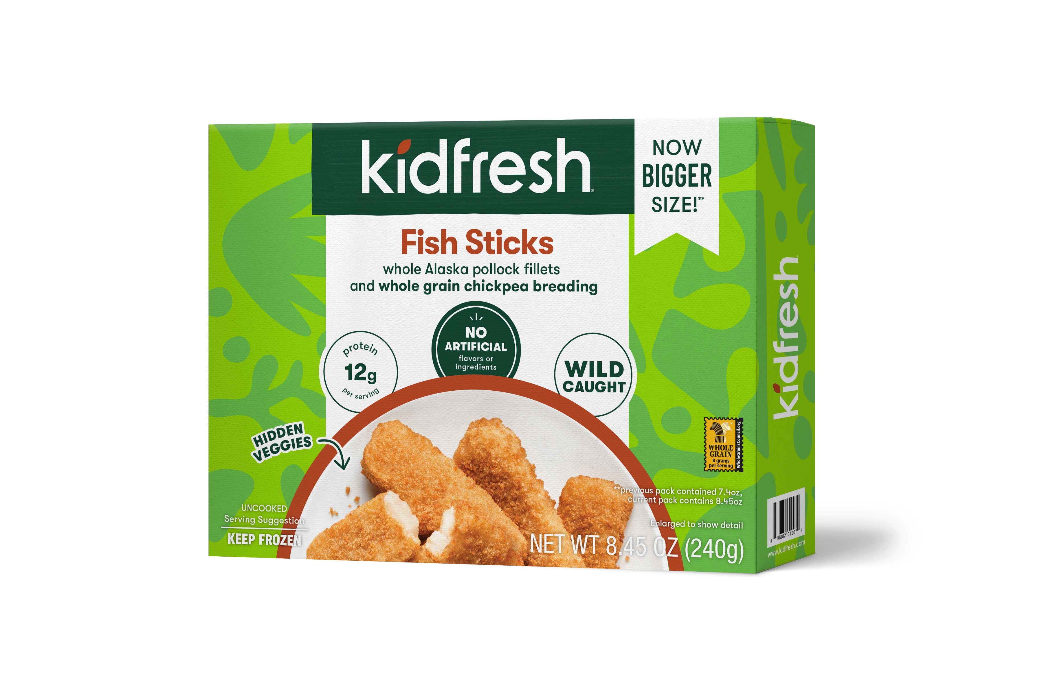 Kidfresh Fish Sticks, 7.4 Ounce -- 8 per case