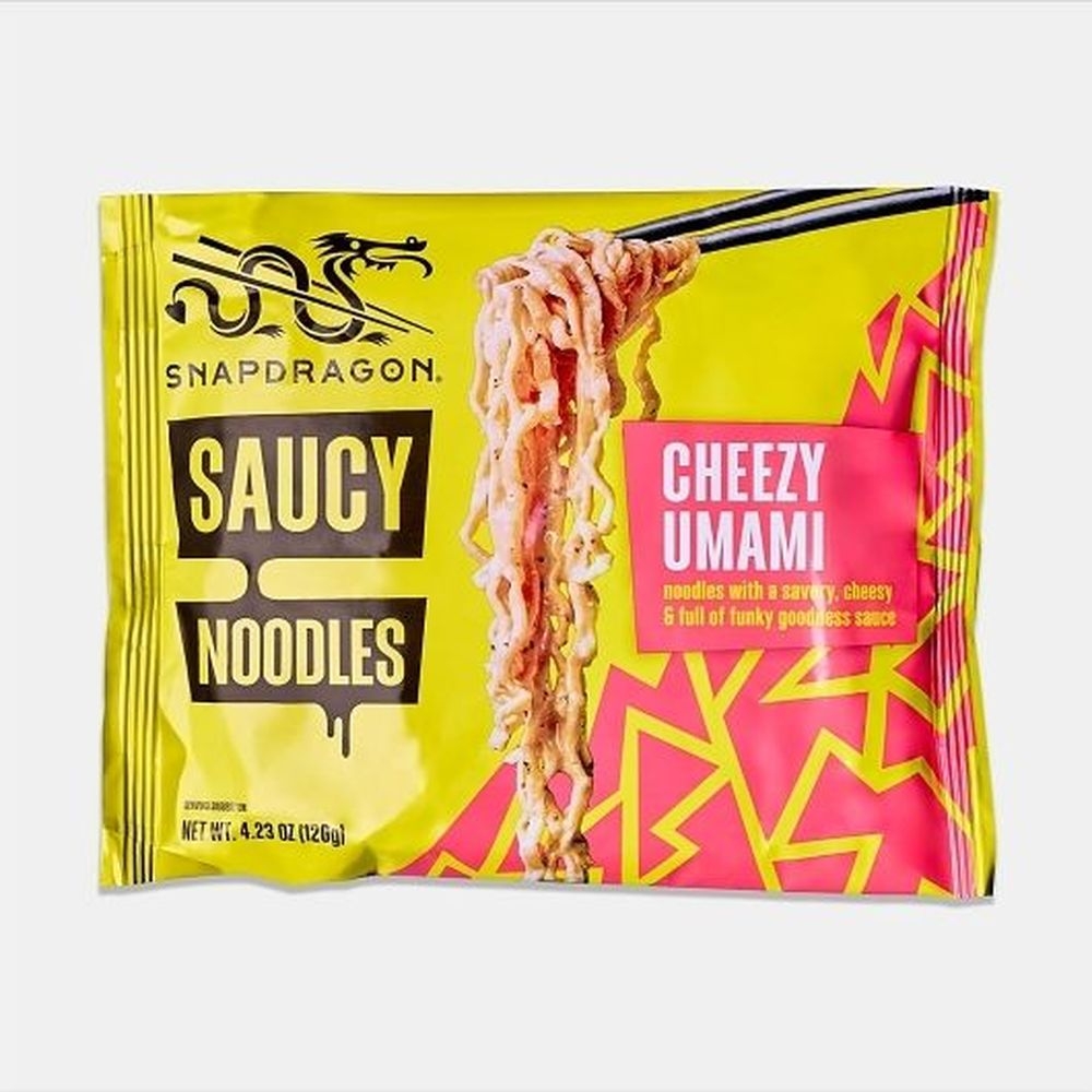 Snapdragon Cheezy Umami Saucy Noodles, 16.9 Ounce - 16 per case