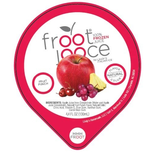 Froot Jooce Fruit Punch Juice, 4.4 Fluid Ounce Cup -- 90 per case