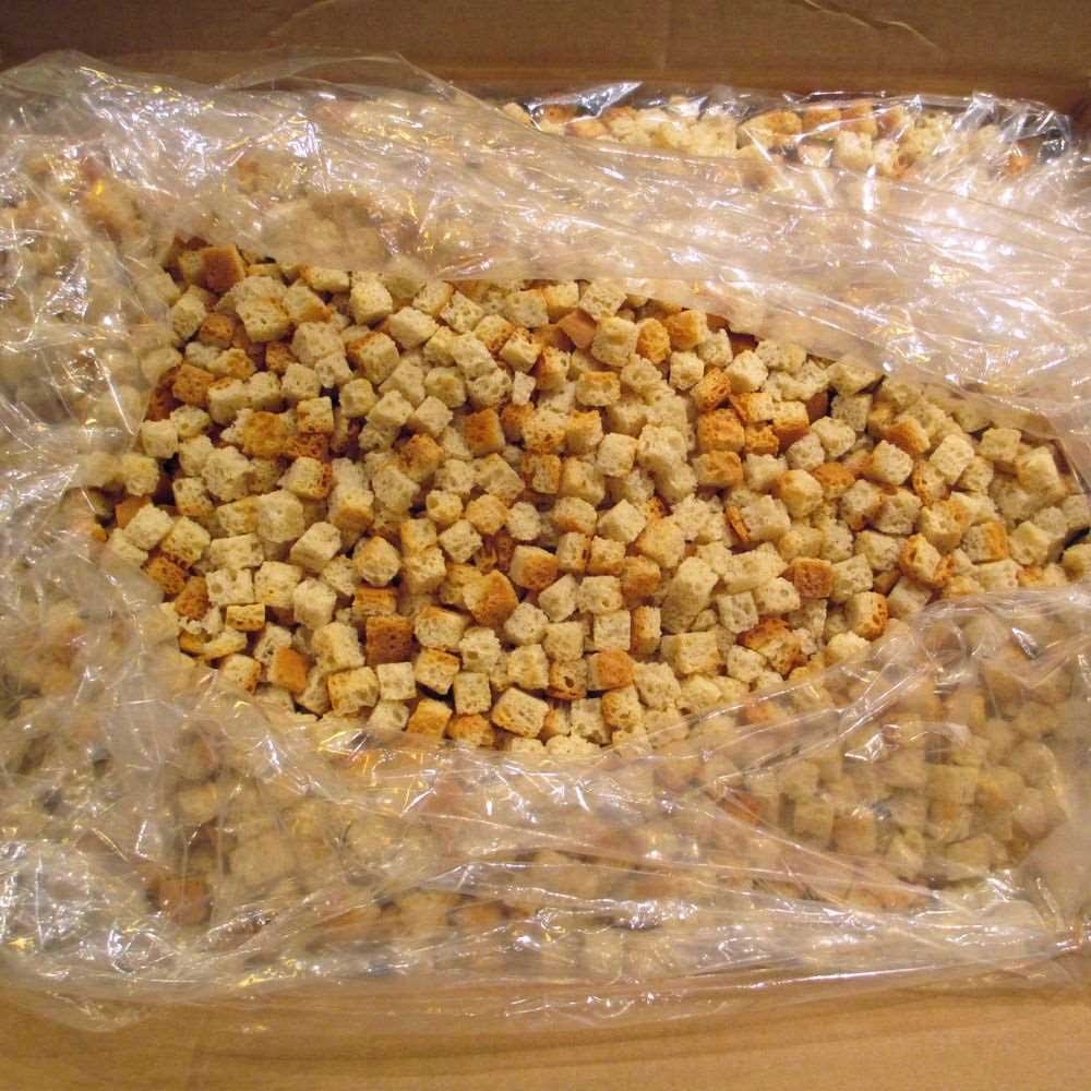Burry Croutons Plain Toasted 10 Pound -- 1 Case