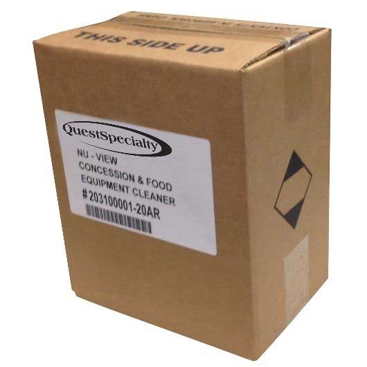 QuestSpecialty Nu View Concession and Food Equipment Cleaner, 20 Ounce -- 6 per case