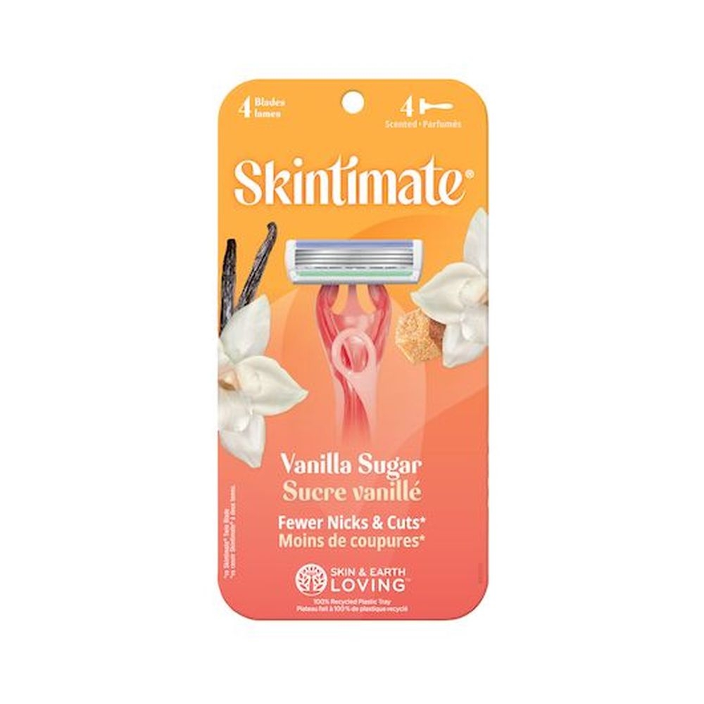 Skintimate Vanilla Sugar Shave Gel, 4 count -- 12 per case