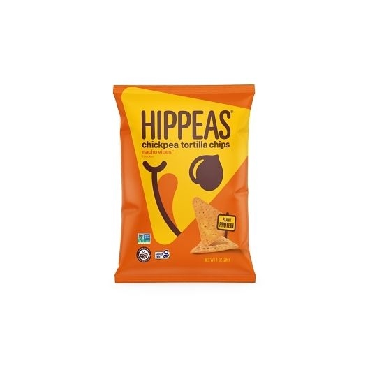 Hippeas Non Gmo Nacho Vibes Chickpea Tortilla Chips, 1 Ounce -- 24 per case