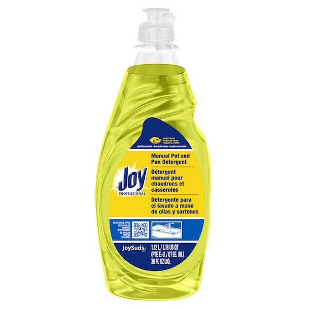 Joy Professional Lemon Dishwashing Liquid, 38 Fluid Ounce -- 8 per case