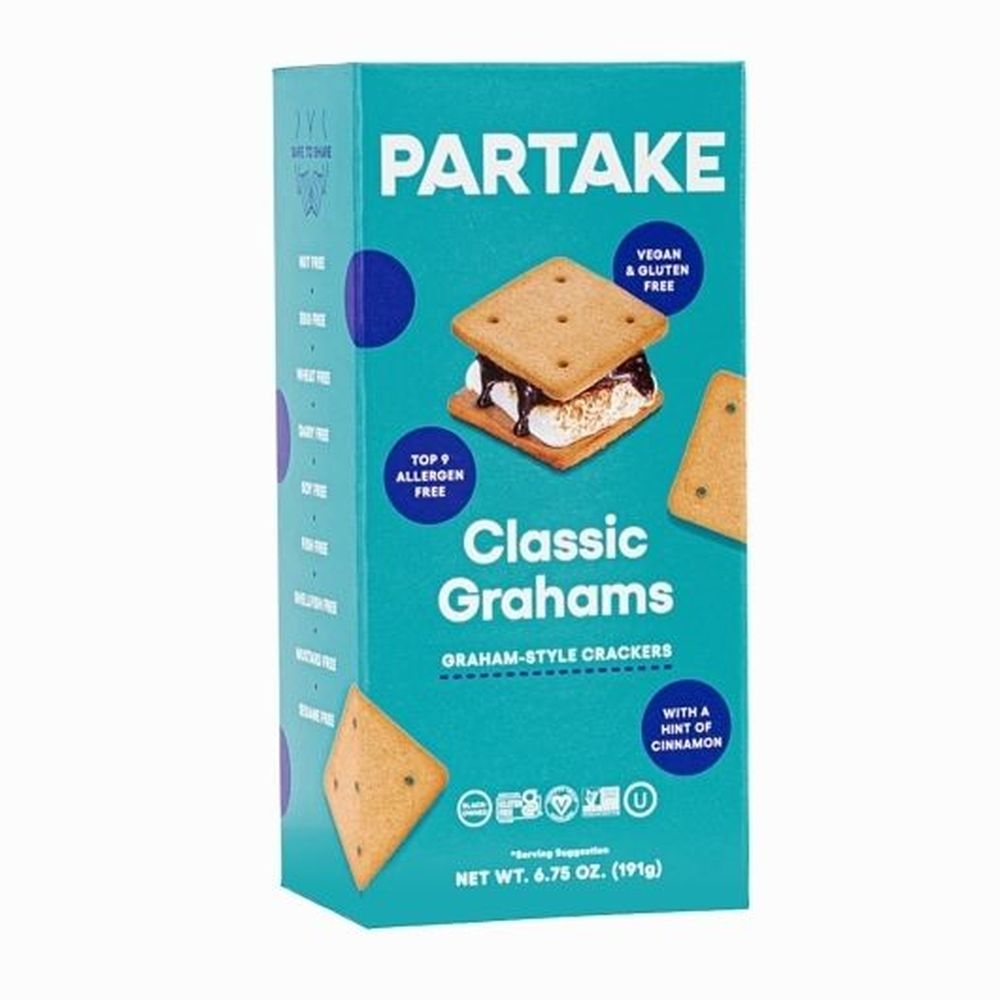 Partake Classic Grahams Cracker, 6.75 Ounce -- 6 per case