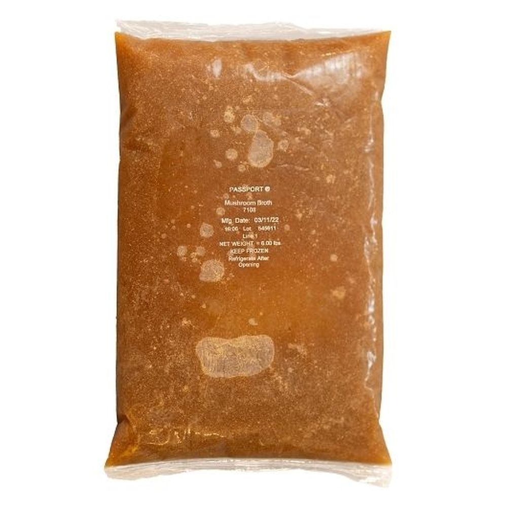 Passport Global Flavors Mushroom Broth, 6 Pound - 4 per case