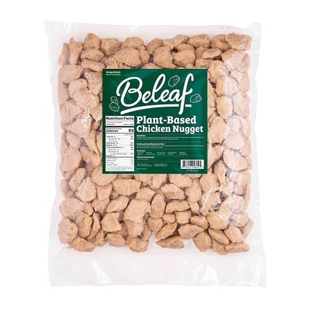 Beleaf Plant Based Chicken Nugget, 6.6 Pound -- 4 per case