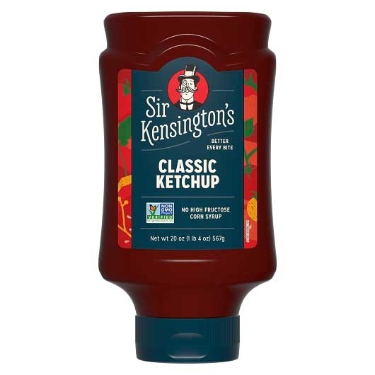 Sir Kensington's Classic Ketchup Squeeze Bottle, 20 Ounce -- 12 per case