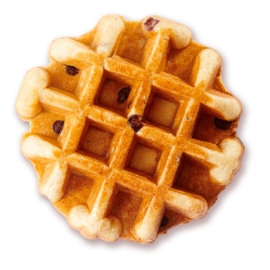 Snack N Waffles Wild Blueberry Waffle, 2.4 Ounce -- 96 per case