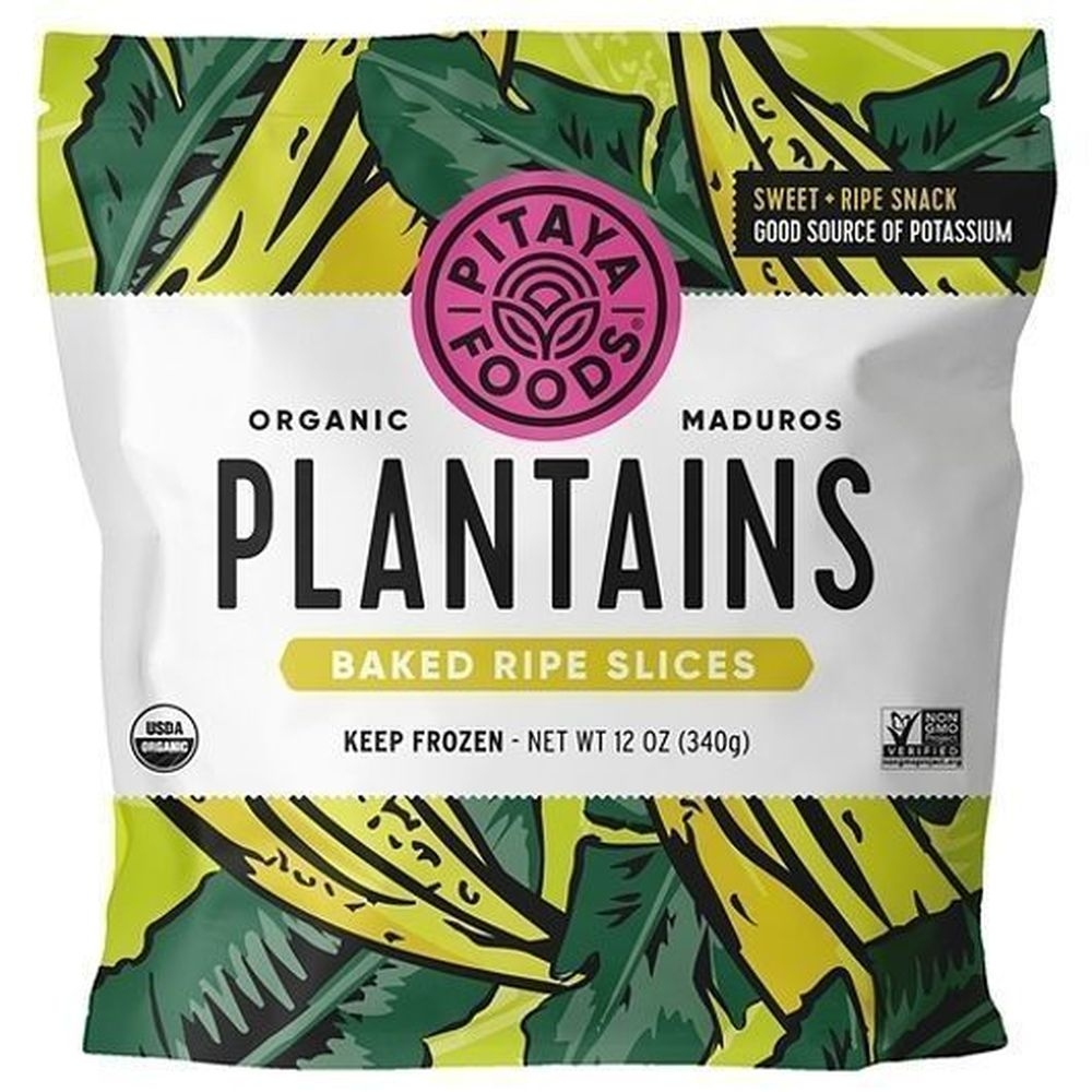 Pitaya Foods Organic Baked Plantains, 12 Ounce -- 8 per case