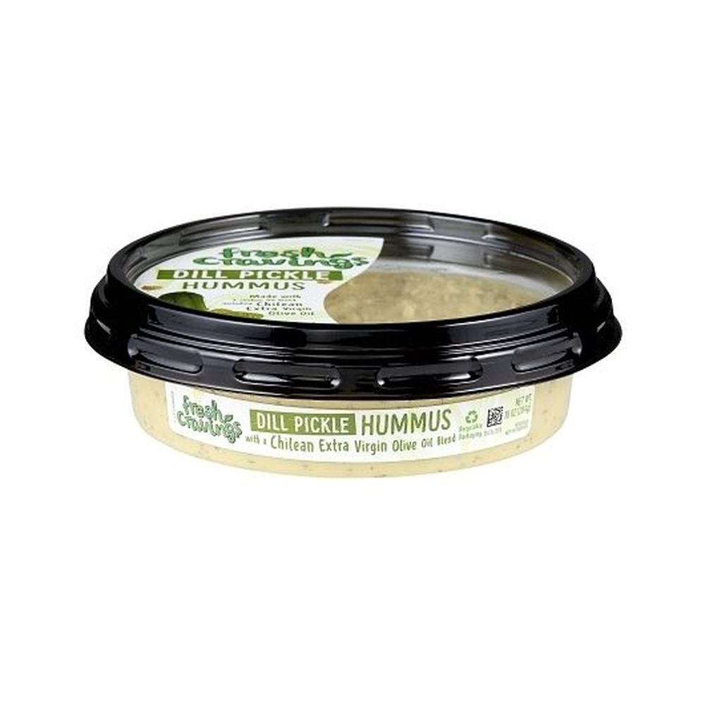 Fresh Cravings Gluten Free Dill Pickle Hummus, 10 Ounce - 8 per case