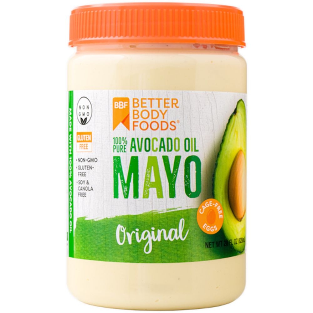 Betterbody Foods Avocado Oil Regular Mayonnaise, 15 Fluid Ounce Jar -- 6 per case