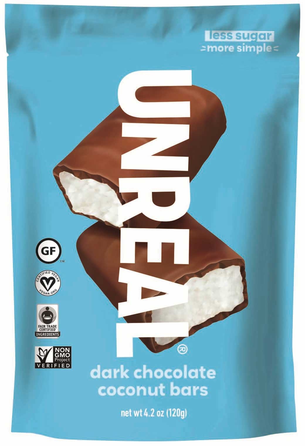 Unreal Dark Chocolate Coconut Bar -- 6 per case