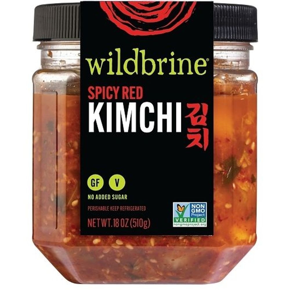 Wildbrine Spicy Red Kimchi, 18 Ounce - 6 per case