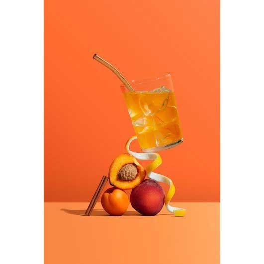 Tractor Organic Peach Beverage Concentrate, 32 Ounce -- 12 per case