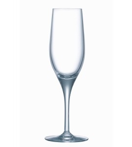 Chef and Sommelier Exalt Kwarx Champagne Flute Glass, 6 1/4 Ounce -- 24 per case.