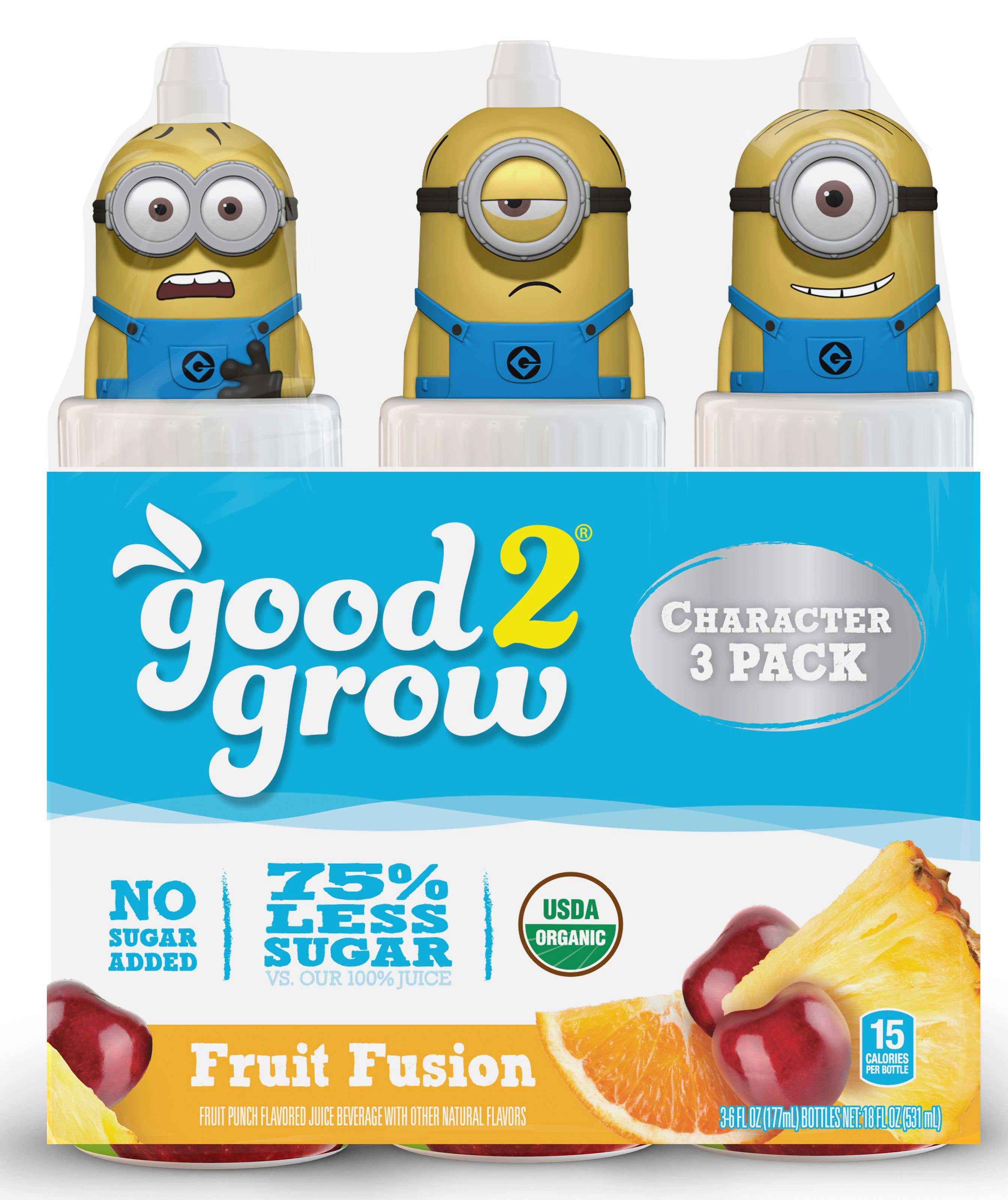 Good 2 Grow Fruit Fusion Juice, 6 Ounce -- 12 per case