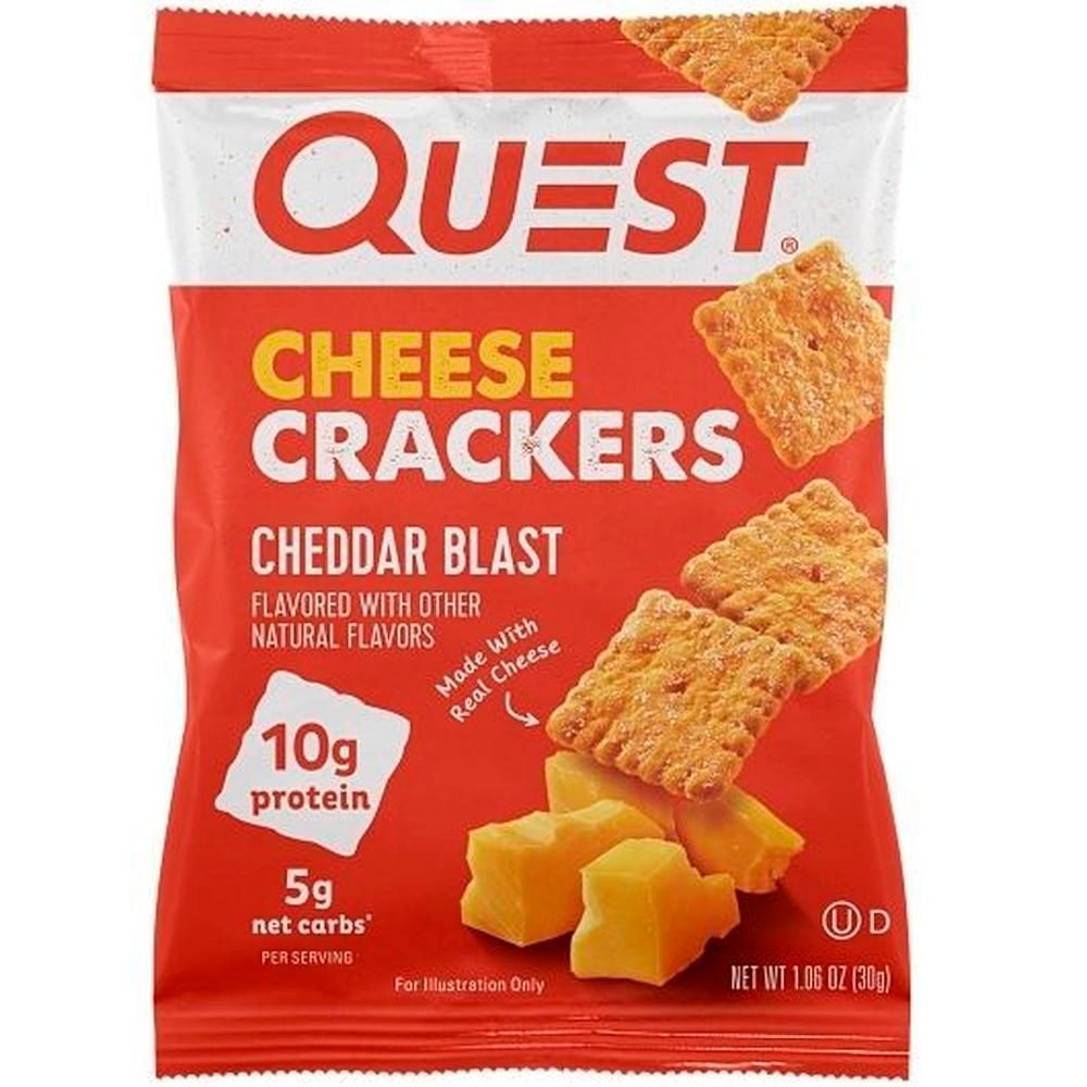 Quest Cheddar Blast Cheese Cracker, 4.16 Ounce -- 6 per case
