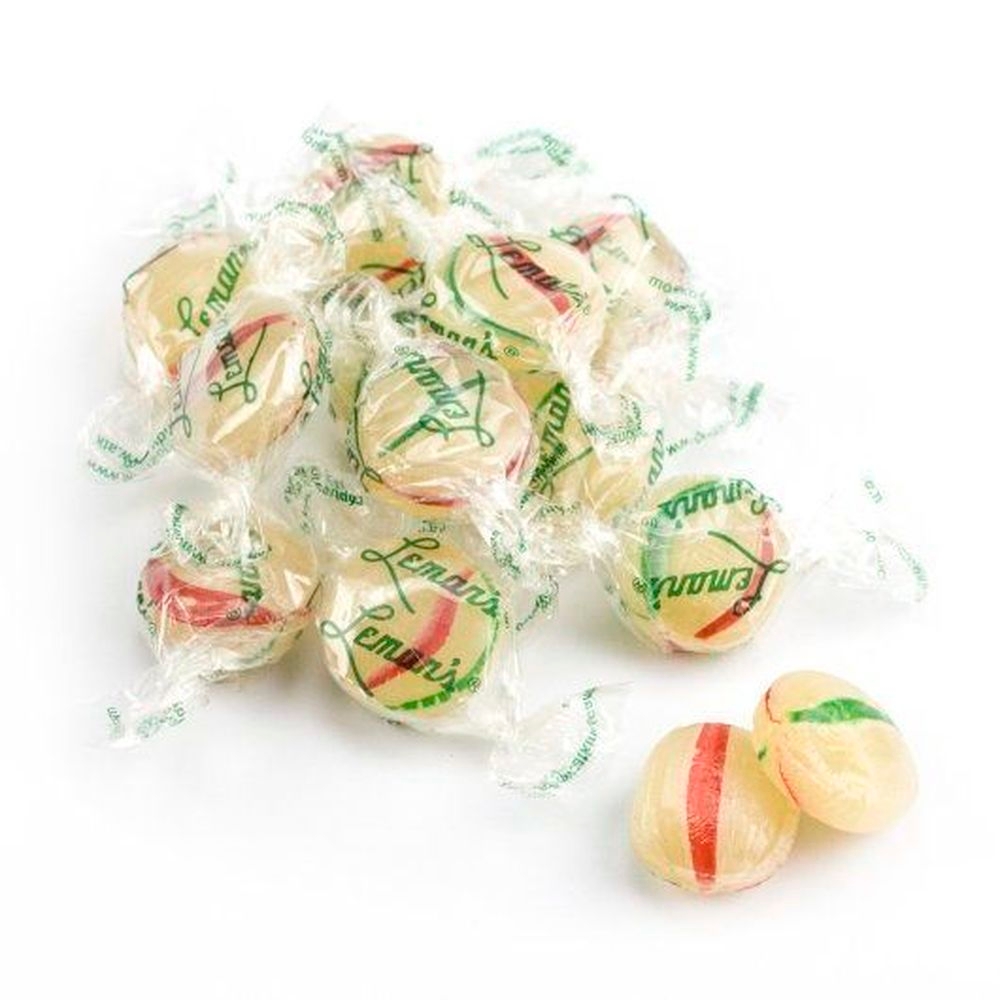 Lemans Mint Individually Wrapped Button Candy, 15 Pound