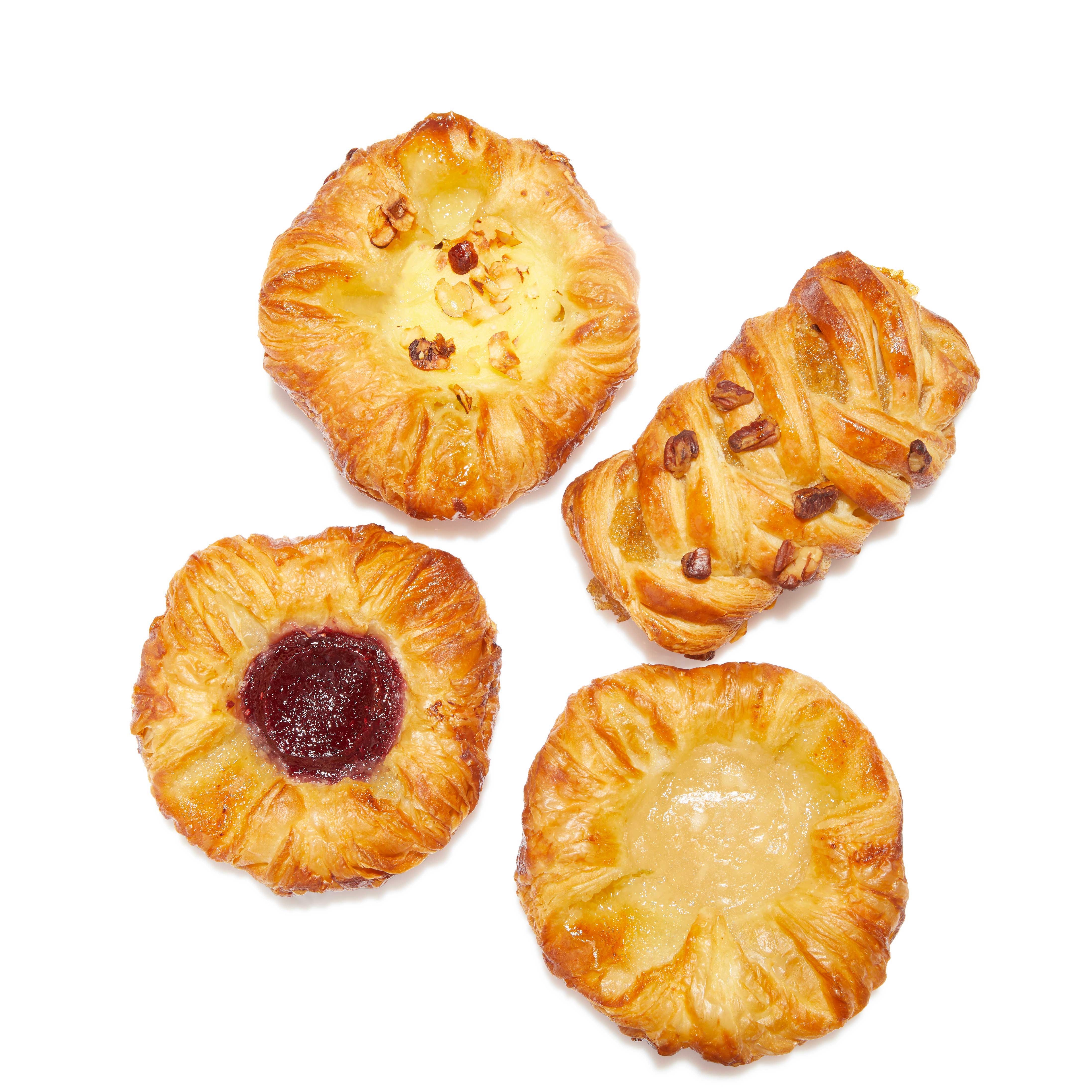 BelPastry Large Mix Danish Pastry, 3.53 Ounce -- 48 per case.